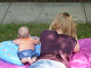 Favorite photo of Cheryl with her oldest infant son, autumn days 2007! ` #matthewsmanorlongisland