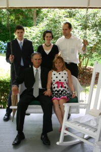 On a little tiny pretty swing at Maclay Gardens for a wedding - June 2010. Our favorite summer porch swing photo!