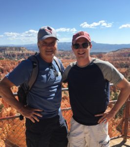 Father & son pic, Bryce Canyon hike!