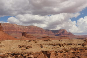 Day 2 we drove along the breathtaking Vermillion Cliffs in Arizona, and then over the Colorado River. 9/10/'16