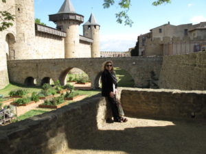 By car we made the trip to Carcassonne.